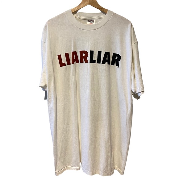 vintage liar liar movie promo shirt 90s - Picture 1 of 7